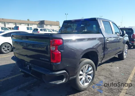 2022 Chevrolet Silverado 1500 2Wd Short Bed Custom z USA, uszkodzony, nr VIN 3GCPABEK3NG592577